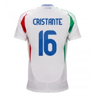 Italien Bryan Cristante #16 Bortatröja EM 2024 Kortärmad